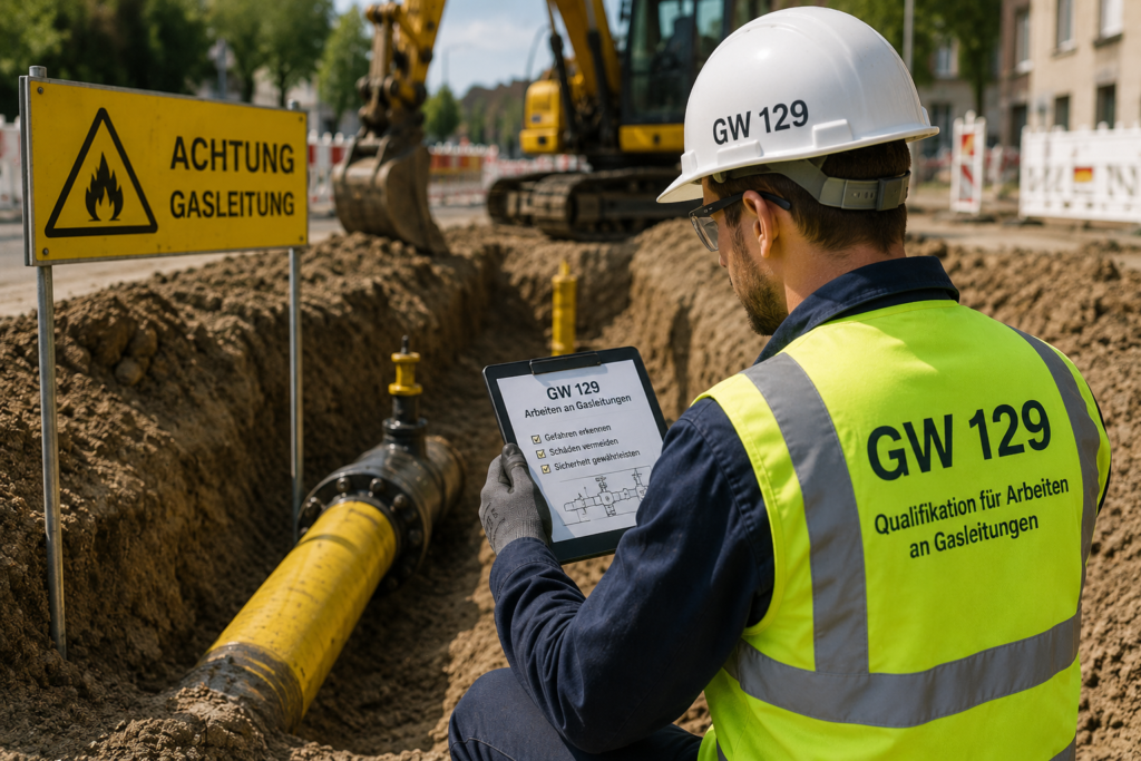 GW 129 Schulung: Wer benötigt die Qualifikation für Arbeiten an Gasleitungen?